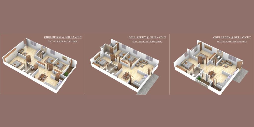 Sri Bharath Enclave residential apartment 2 bhk & 3 bhk in NRI Layout, Ramamurthy Nagar, bangalore